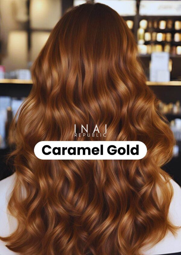 3 x Henna Hair Colour - Caramel Gold - 200ml - Image 3