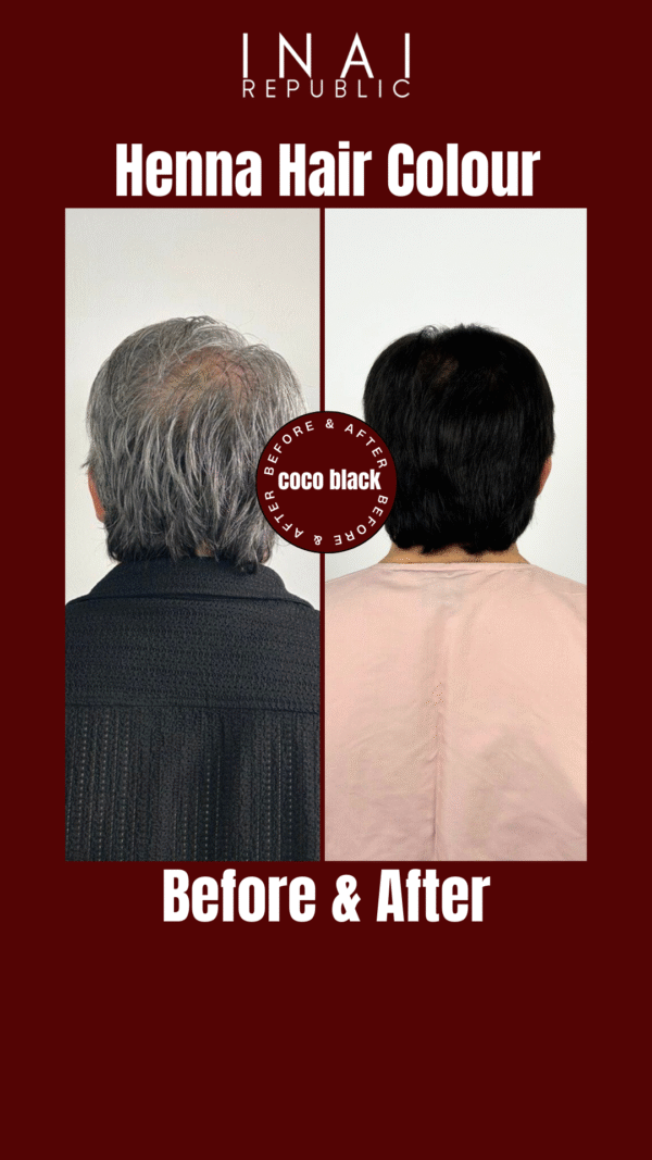 Henna Hair Colour - Coco Black - 200ml - Image 4