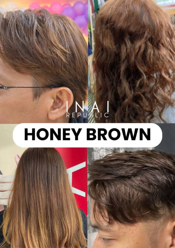 2 x Henna Hair Colour - Honey Brown - 200ml - Image 3