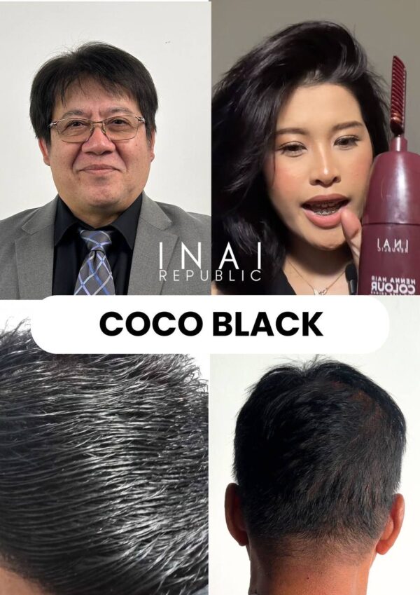 Henna Hair Colour - Coco Black - 200ml - Image 3